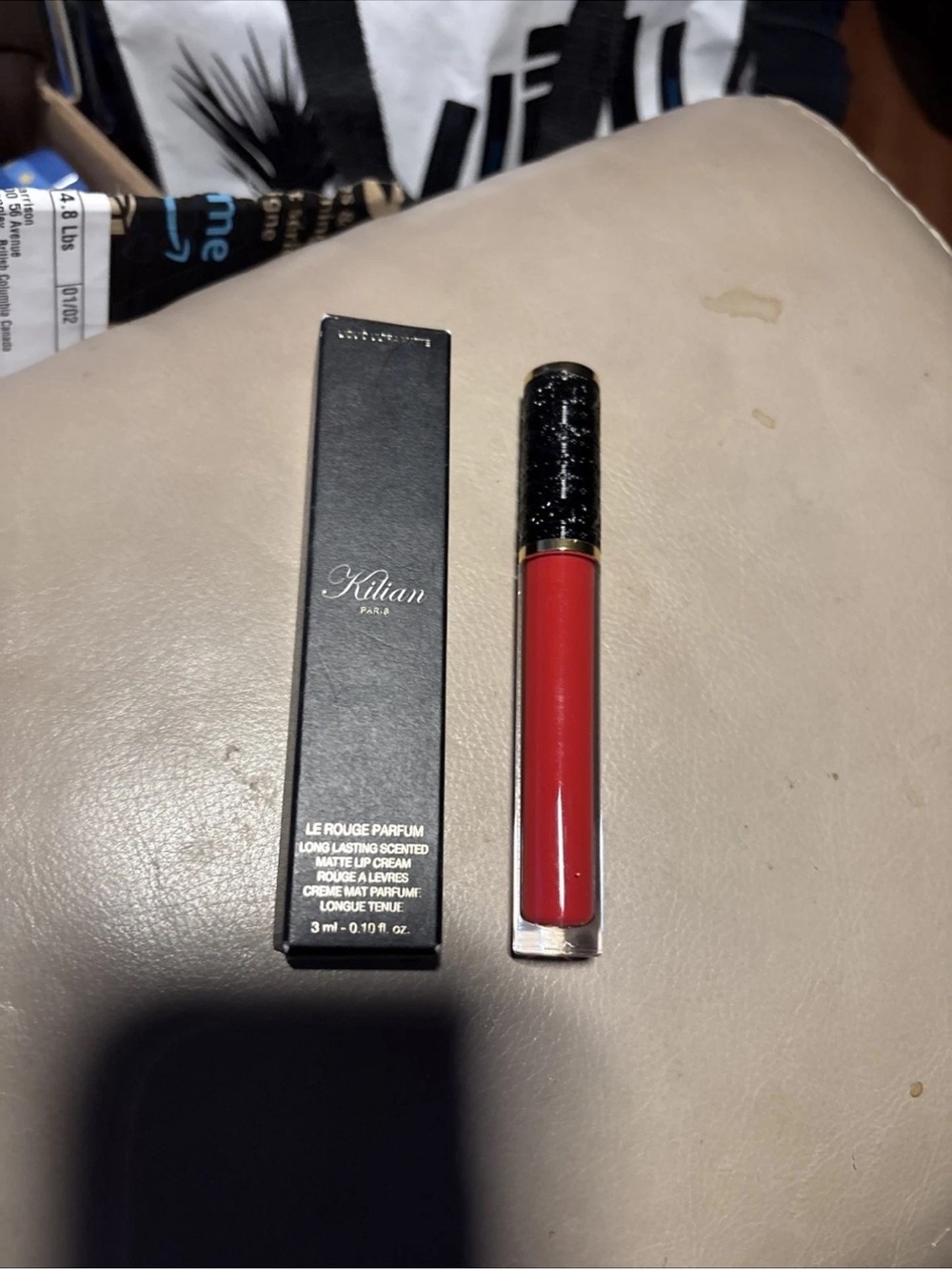 Kilian  Le Rouge Parfum Long-Lasting Scented Matte Lip Cream in Shade 320.  New!